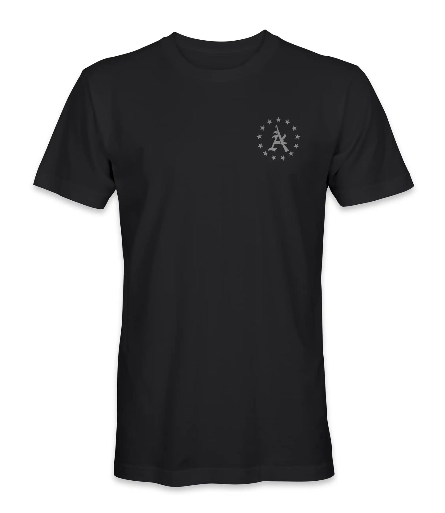 Round Back Logo - Black