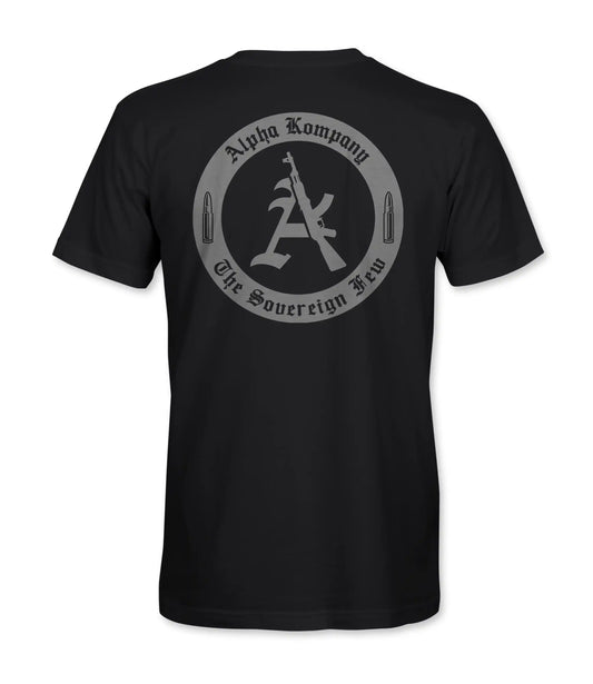 Round Back Logo - Black