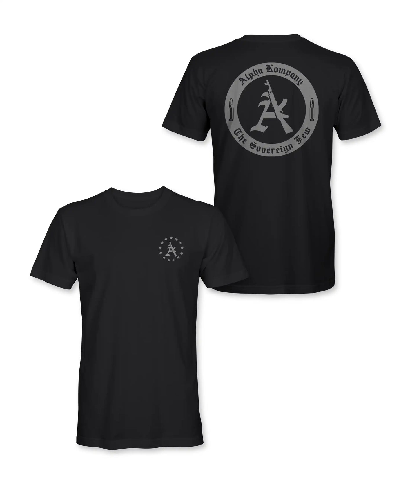Round Back Logo - Black
